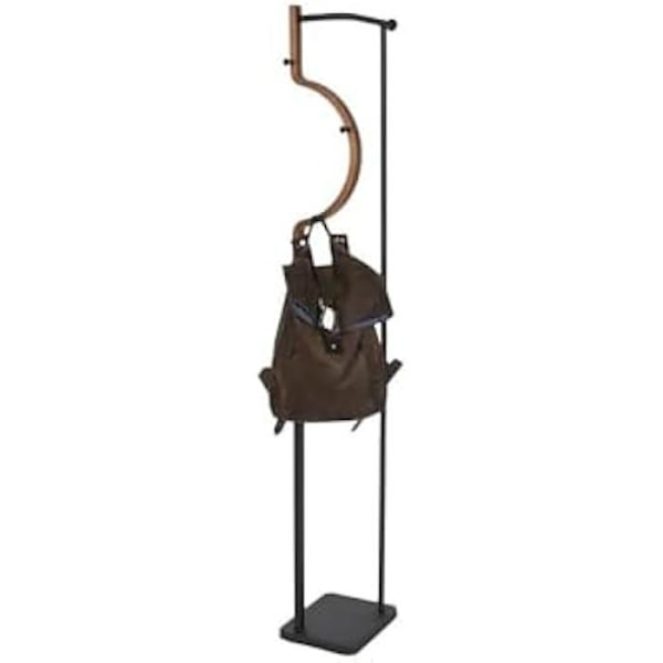 Naulakko - HOME ESPRIT - Aasimalli - Monivärinen - Puu ja metalli - 20 x 20 x 172 cm Flerfärgad