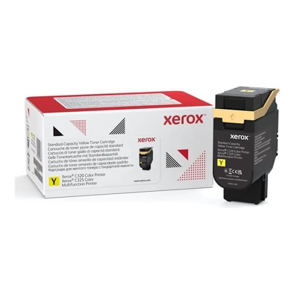 Tonerpatron - Xerox - C325 - Gul - Original - Pakke med 1