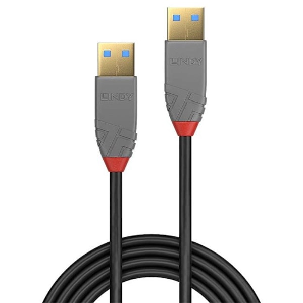 LINDY USB 3.0 A-tyypin kaapeli - Anthra Line - 3m