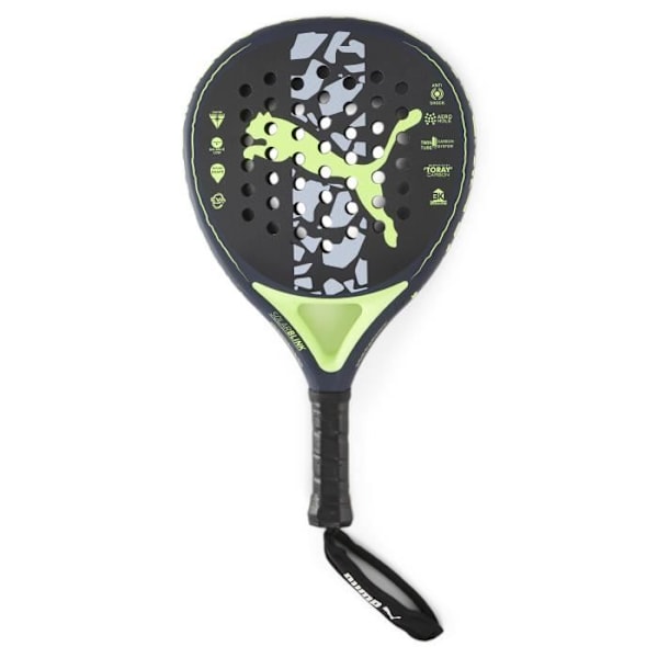 Puma Solar BLINK CRT padelracket - marinblå/snabbgul - TU