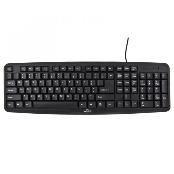 Klaviatur - Esperanza - TK102 - Kablet - PS/2 - Sort Sort