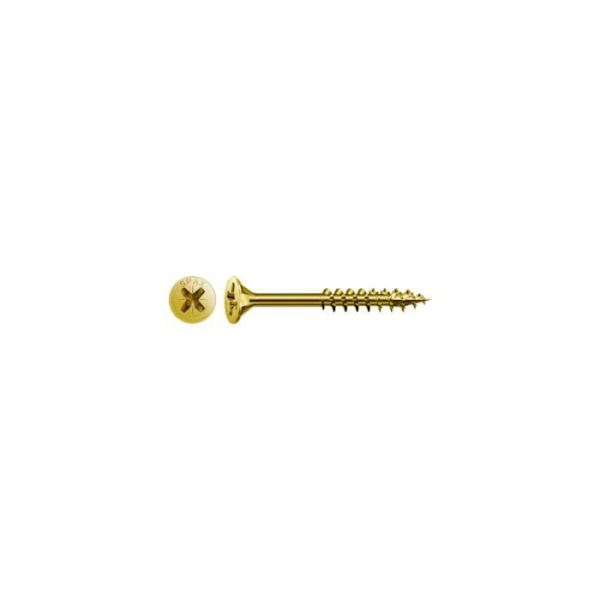 Vis - SPAX - Fased hoved - Diam. 4 mm - Længde 80 mm - Pakke med 10