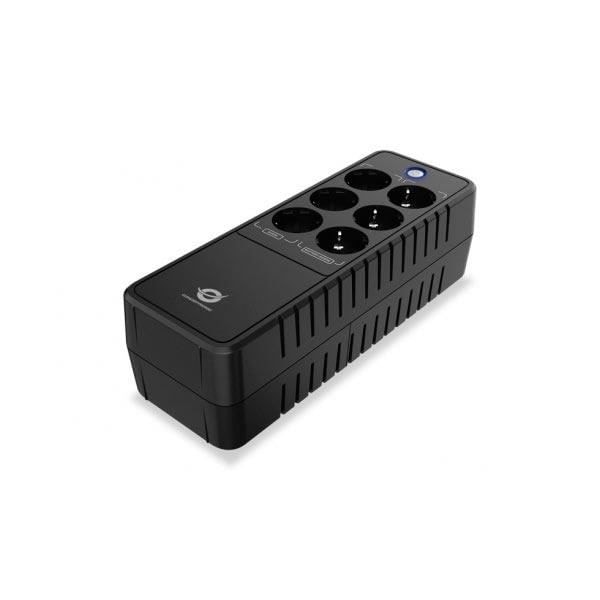 Onduleur - CONCEPTRONIC - Sai 600va Conceptronic 360w Office 6 Pistorasiaa - Suojajärjestelmä Port Lan Modeemille