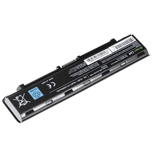 Batteri - Green Cell® - PA5109U-1BRS - 4400 mAh - 10.8V - Kompatibel med Toshiba Satellite