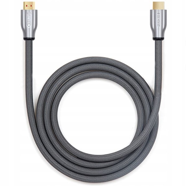 HDMI-kaapeli - Unitek - Y-C139RGY - 3M - Hopea - 4K 60Hz Grå