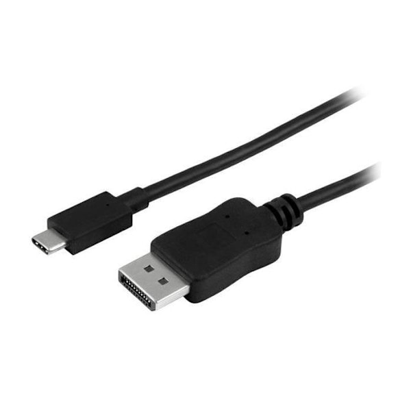 USB Type-C - DisplayPort - STARTECH.COM - 1 m - 4K - 60 Hz - Musta адаптер кабель