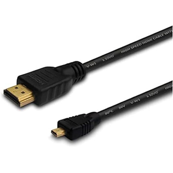 Savio – CL-39 HDMI to Micro HDMI -kaapeli 1,5 m