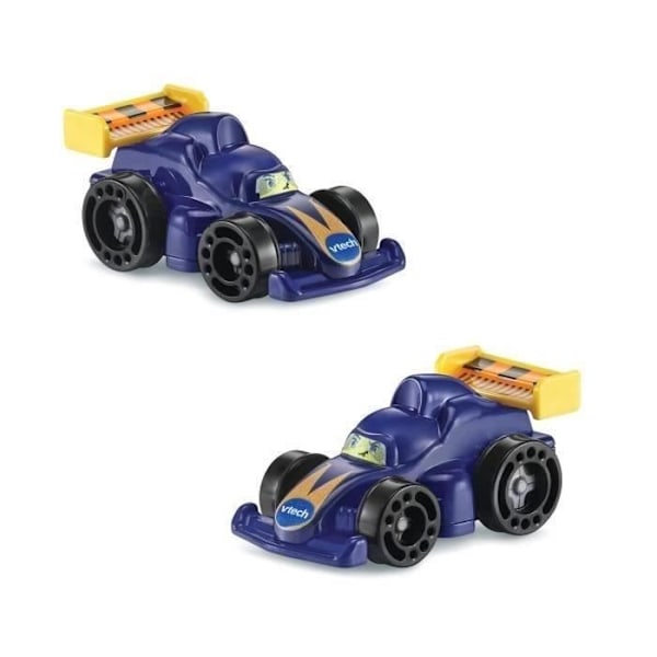 VTECH TUT TUT BOLIDES PRO SERIES - SUPER TOUR DUO CHALLENGE (+ LENNY, FRÅN KRETS) Flerfärgad