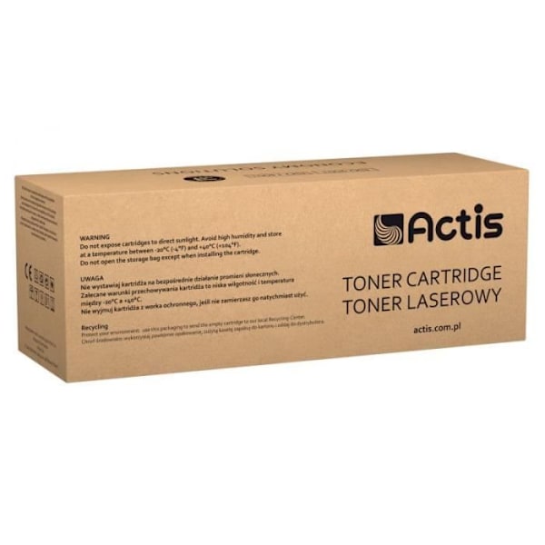 Tonerpatron - Actis - TO-B432A - Kompatibel - Sort - 7000 sider
