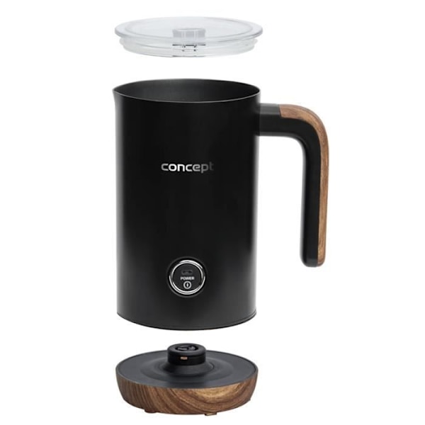 Mousseur til mælk Concept Nordic NM4101 500W, rustfrit stål, farve sort sort