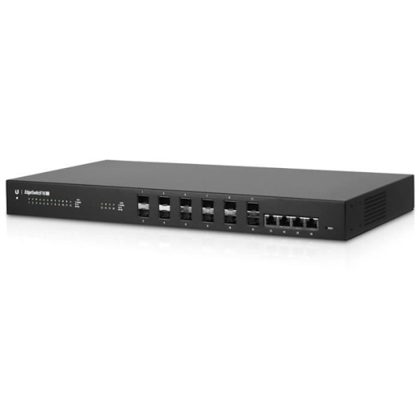 Switch - Ubiquiti - EdgeSwitch 16 XG - 16 porte - 10Gbit - Styrbar Sort