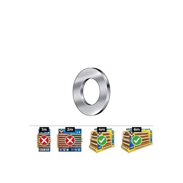 Bricka - GENERISK - Uni.Ie Din 125a 10 - Zink - Flat - Box 250