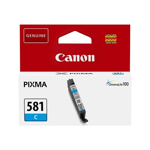 Canon CLI-581C mustesuihkukasetti - syaani - mustesuihku - 259 sivua