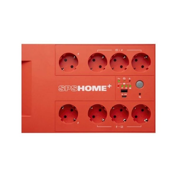 Salicru SPS 850 HOME+ SAI Interaktiv Linje 650VA 360W 8 AC Udsrawere