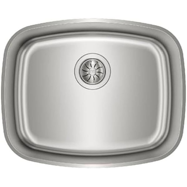 Undervask - TEKA - BE 50,40 Max - 1 håndvask - Rustfrit stål - 60 cm Rostfritt stål