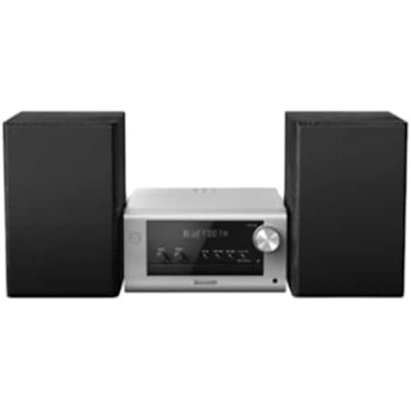 Panasonic SC-PM700EG-S Neat Micro Hi-FI kompakt stereosystem med CD, FM-radio, USB och Bluetooth, 80W högtalare, fjärrkontroll