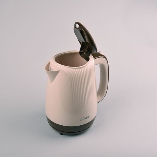 Maestro Feel- MR042 beige kedel 1,7 L Beige, Brun 2200 W - MR-042 beige