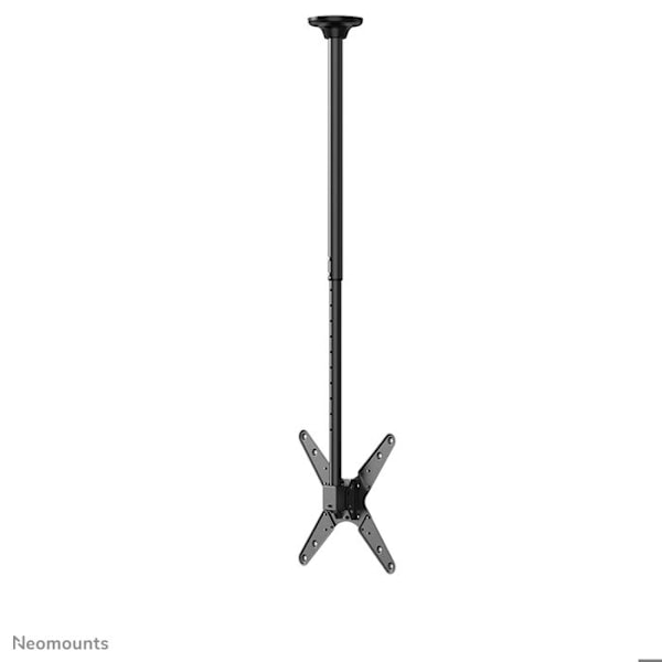 NEWSTAR Kattoteline FPMA-C340BLACK litteän näytölle - musta - 1 näyttö(ä) Tuettu 190,5 cm - 50 kg Max musta