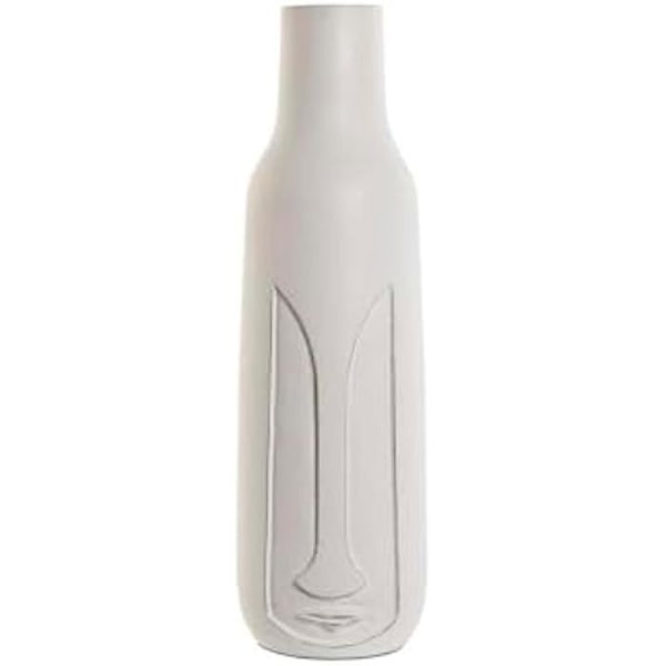 Maljakko - HOME ESPRIT - Moderni - Mangopuu - 15 x 15 x 45 cm - Monivärinen Flerfärgad