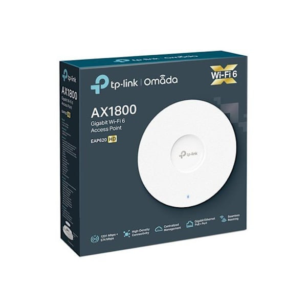 TP-Link AP AX1800 Loftmontering (EU) V3.2 - EAP620 HD