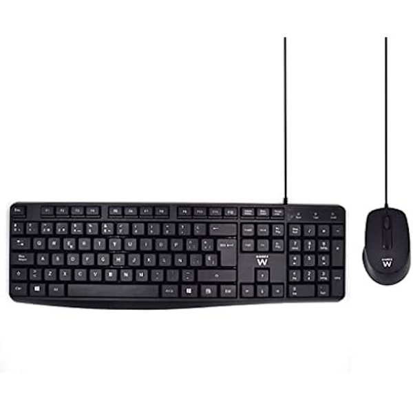Tangentbord - EWENT - EW3006 - Mekaniskt - USB - Spanska QWERTY