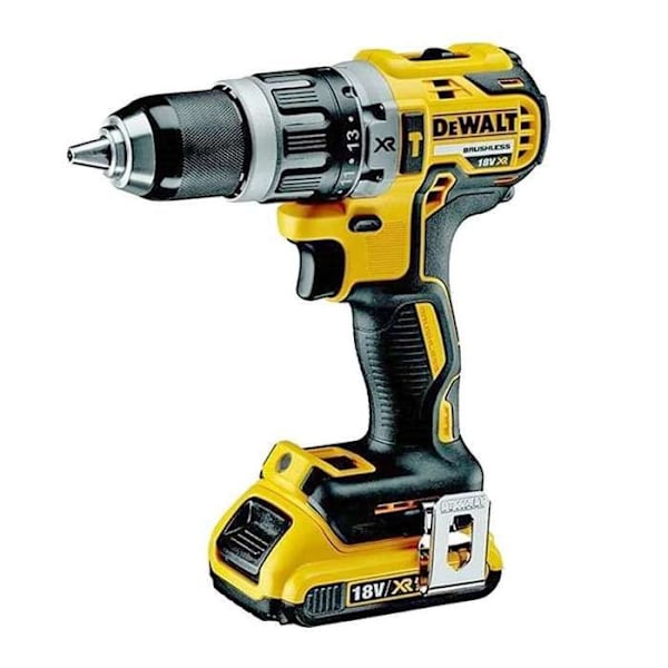 Akkukäyttöinen iskuviimeistelypora 18V Li-Ion 2x2Ah - DeWalt - DCD796D2