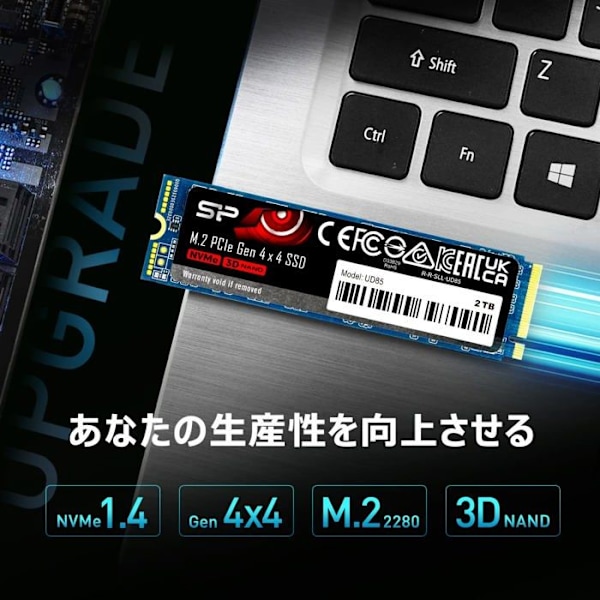 Silicon Power SSD UD85 500 Gt M.2 PCIe