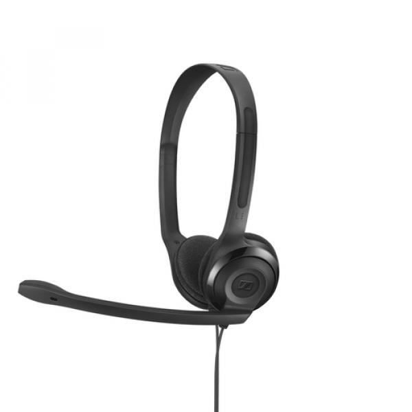 Hovedtelefoner - SENNHEISER - PC 3 - Intra-aurikulær - Kablet - Jack 3,5 mm - Sort Svart