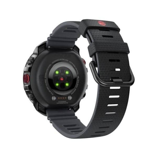 Trailklocka - POLAR - Grit X2 Pro - Svart - Autonomi 10 dagar - GPS med dubbel frekvens svart