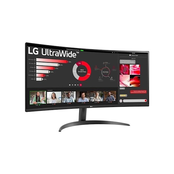LG UltraWide 34WR50QK-B PC-skærm