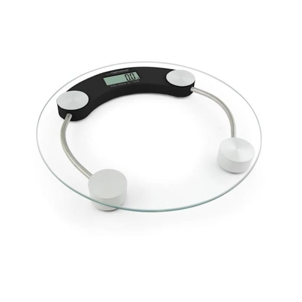 Elektronisk vægt - ESPERANZA - JUKARI - Sort - Kapacitet 180 kg - Elektronisk præcision