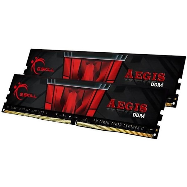 GSKILL - PC RAM-hukommelse - Aegis - 16 GB (2X8GB) - 3200 Mhz - DDR4 - CAS 16 (F4-3200C16D-16GIS)