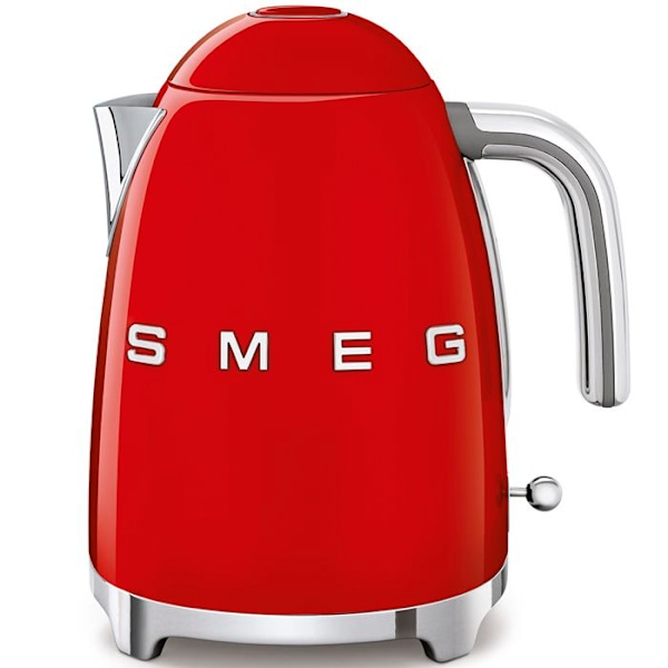 SMEG 50's Style Vedenkeitin KLF03RDEU - Punainen - 1,7L - 2400W - Kalkinpoisto ja pitää lämpimänä Röd