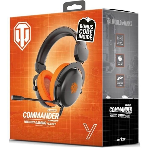 Gaming headset - COMMANDER - YENKEE - YHP WT300