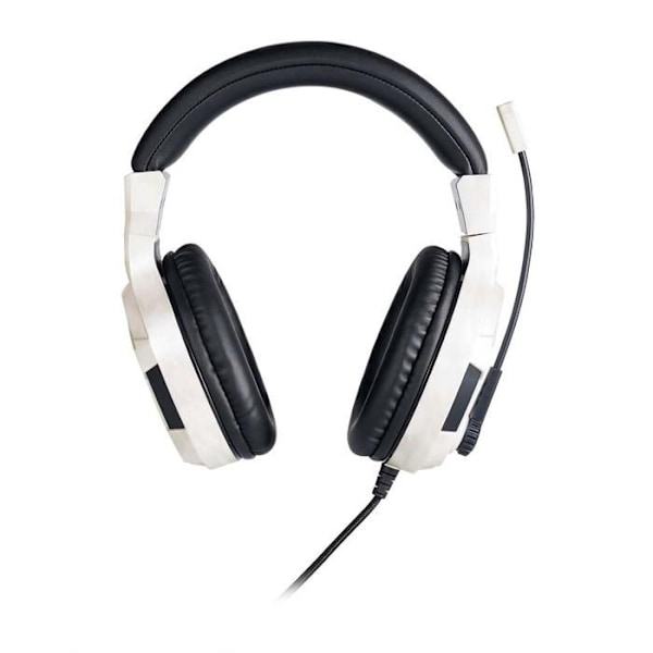 PS4 headset - BIGBEN - V3 White - Wired - Over-ear - Adjustable microphone Vit
