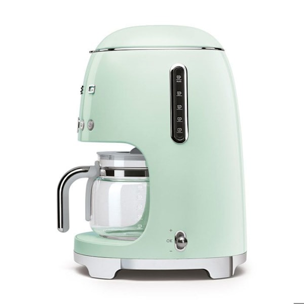SMEG DCF02PGEU filterkaffemaskine - Vandgrøn - 10 kopper - 1050W
