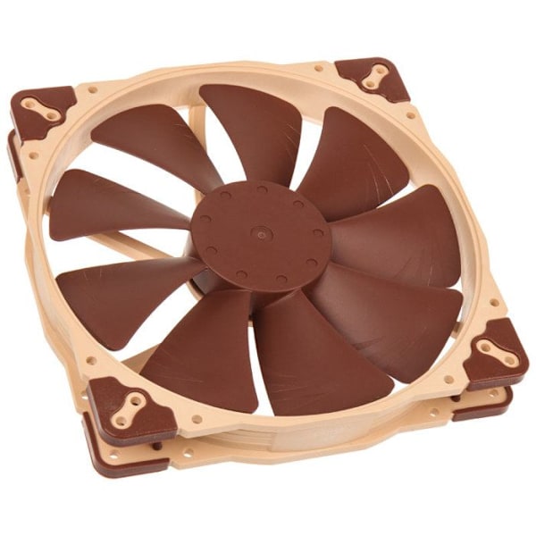 Ventilator - Noctua - NF-A20 PWM - 200mm - Sort - 0,000000 Beige, Brun