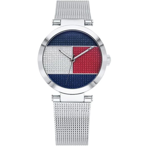 TOMMY HILFIGER Herrklocka i svart stål - 240211 Svart