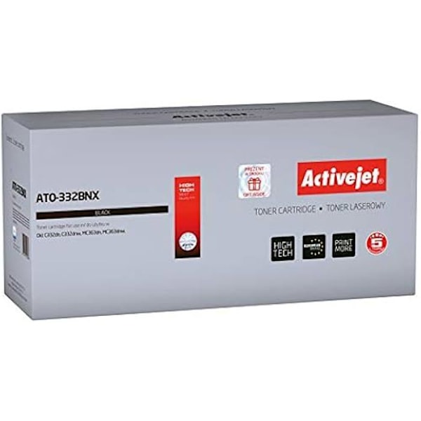 ACTIVEJETin vaihtokartus OKI 46508712 - Musta - Tuottavuus 3500 sivua - 5 vuoden takuu