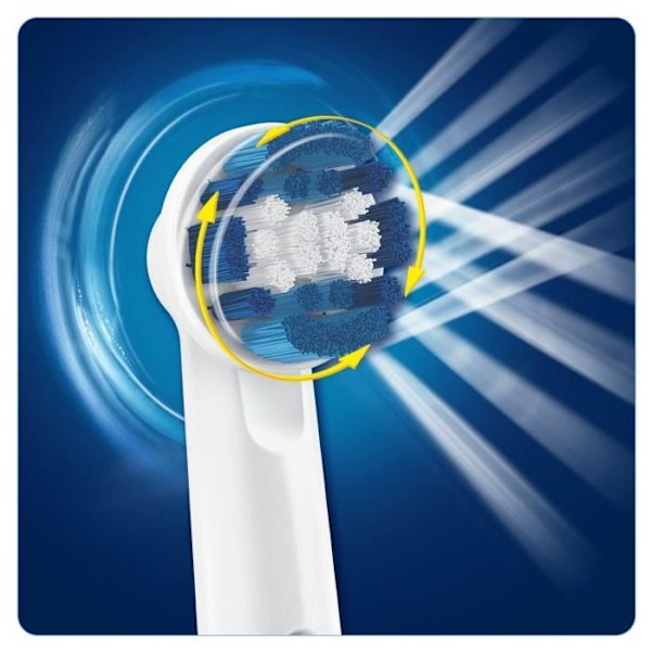 Oral-B Precision Clean Elektrisk tandborste Ersättningsborsthuvuden x2