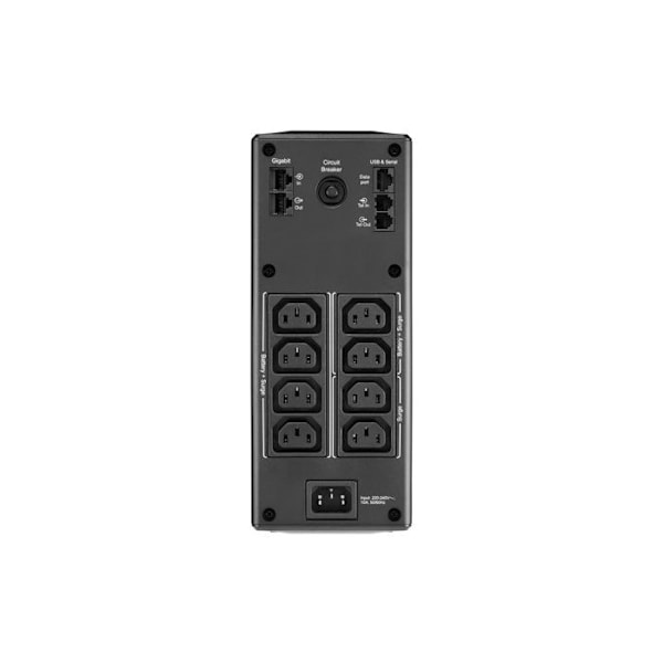 Onduleuri - APC - Back-UPS Pro BR1300MI - 1300VA - 780W - 8 AC-ulostuloa musta