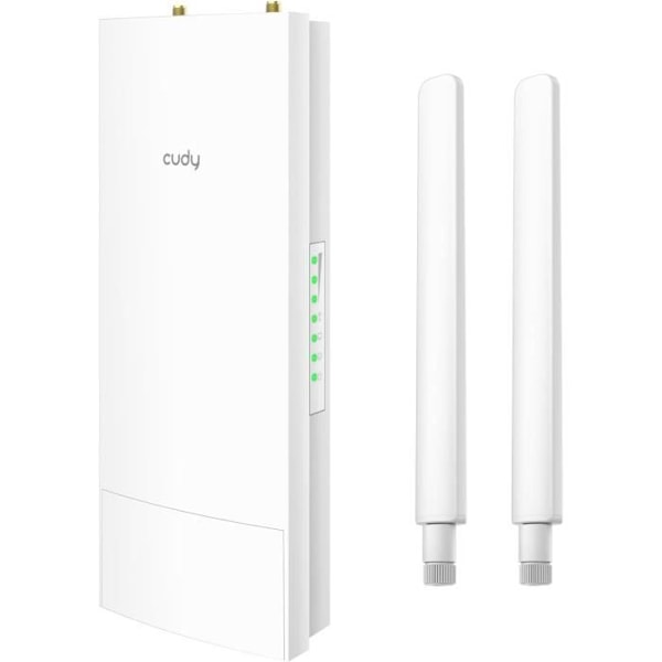 4G LTE Modeemireititin - CUDY - LT400-Ulko - WiFi N300 - IP65 - Irrotettavat Antennit