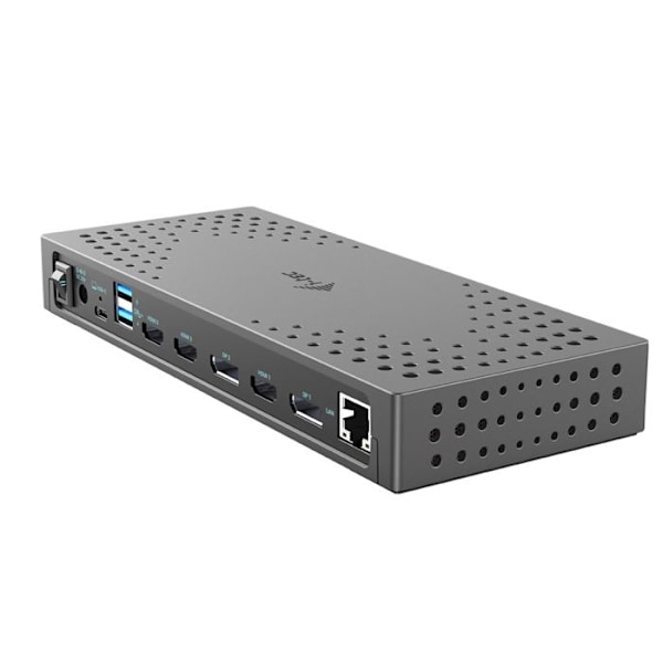 USB 3.0/USB-C dockingstation - I-Tec - Thunderbolt 3x 4K Gen 2 - 100W strømforsyning - Sort - One size