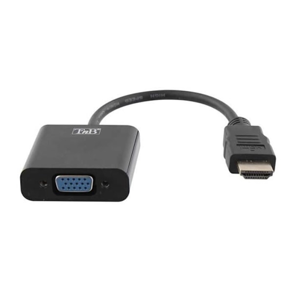 T'nB - HDMI-VGA-adapteri - Musta - HDMIVGA