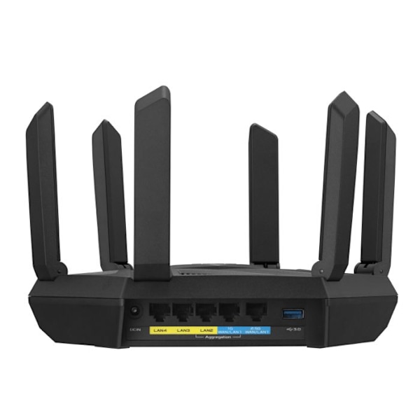 Asus RT-AXE7800 mobiilireititin - Kolmikaistainen Wi-Fi 6E - Siirtonopeus 4804 Mbit/s - Valkoinen