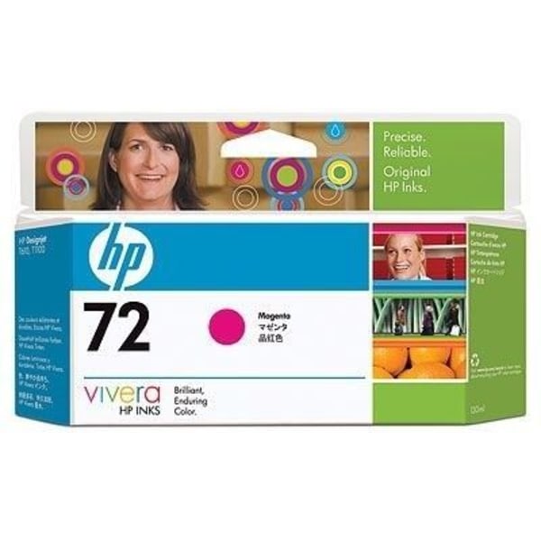 HP 72 original blækpatron - 130 ml - Magenta