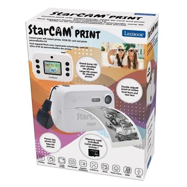 Instant kamera med SD-kort