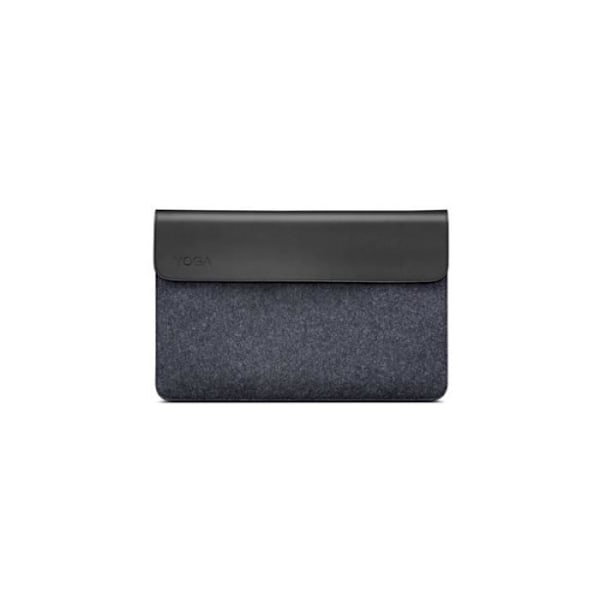 Beskytter til Ultra Bærbar PC 14" - Lenovo - Charcoal Sort - Fleksibel - Med lynlås - Syntetisk Kolsvart