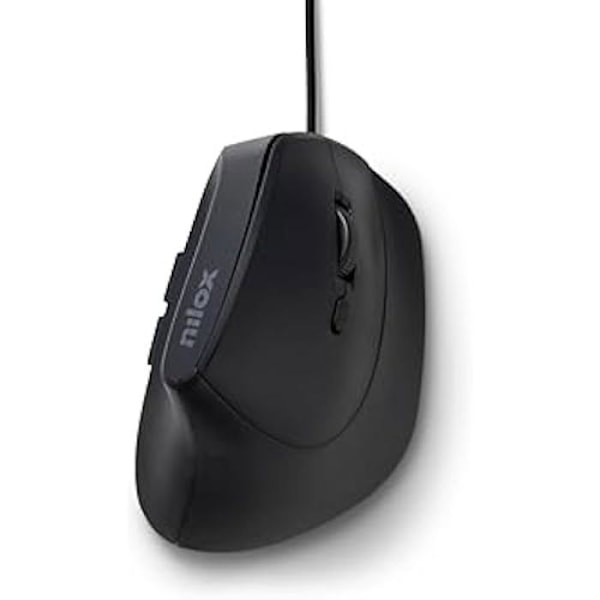 Nilox Mus MOUSB3013 Sort
