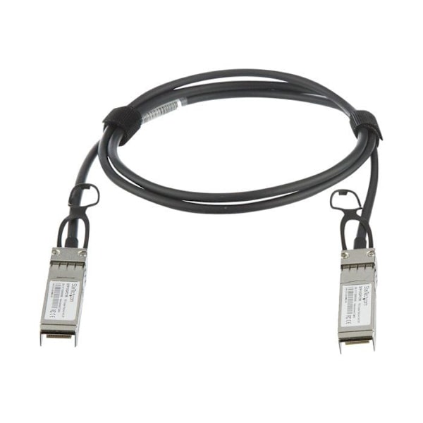 1 m suora kytkentä SFP+ kaapeli - STARTECH - Twinaxiaalinen - Musta